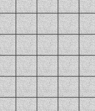 Тротуарная плитка КВАДРАТ - Гранит Белый